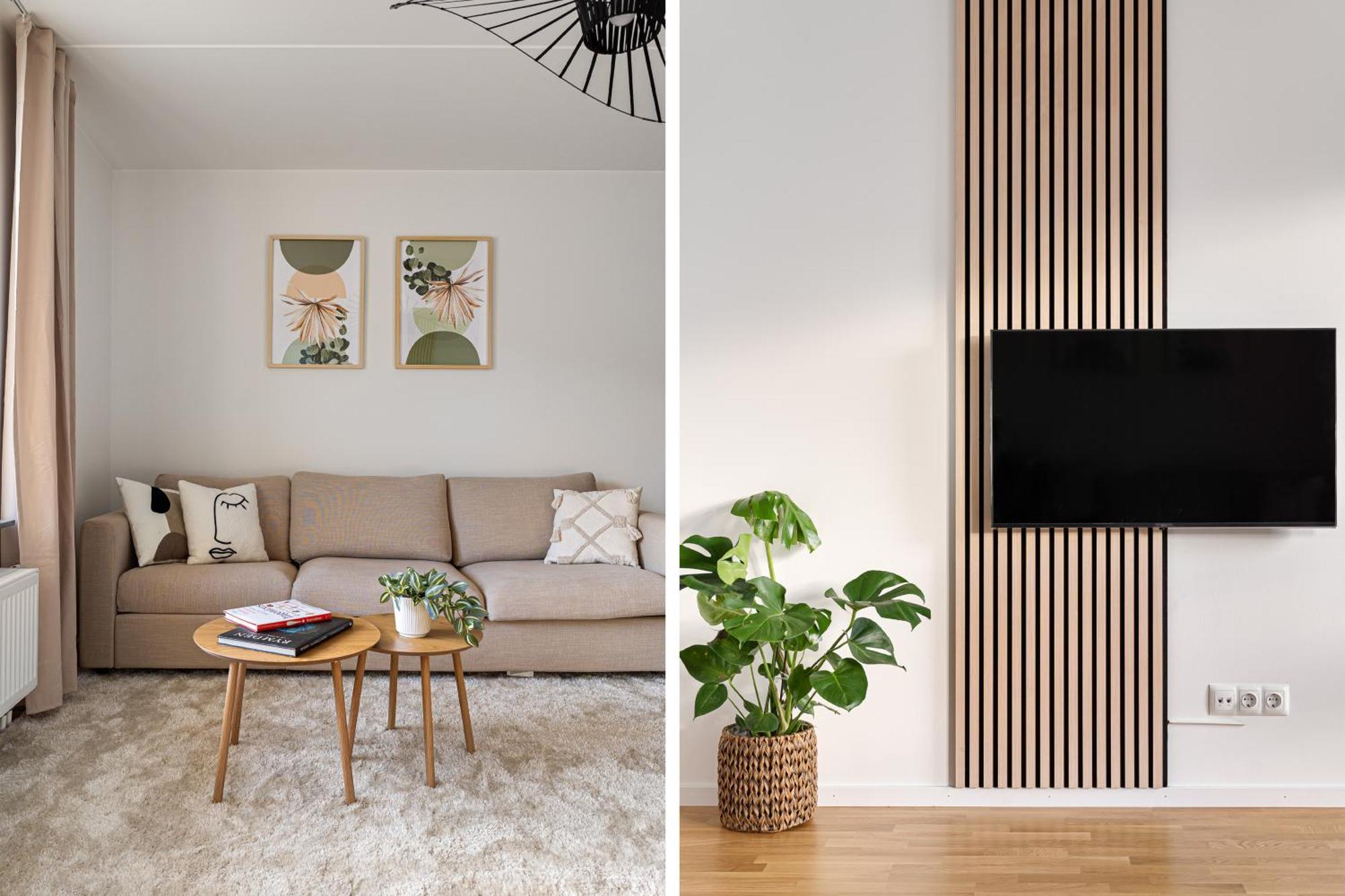 Huoneisto La Nordic Chic With Free Parking *